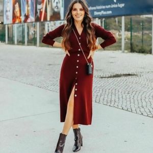 Zara limited edition knit dress